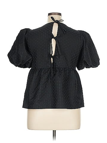 Crosby by Mollie Burch Short Sleeve Blouse (view 2)