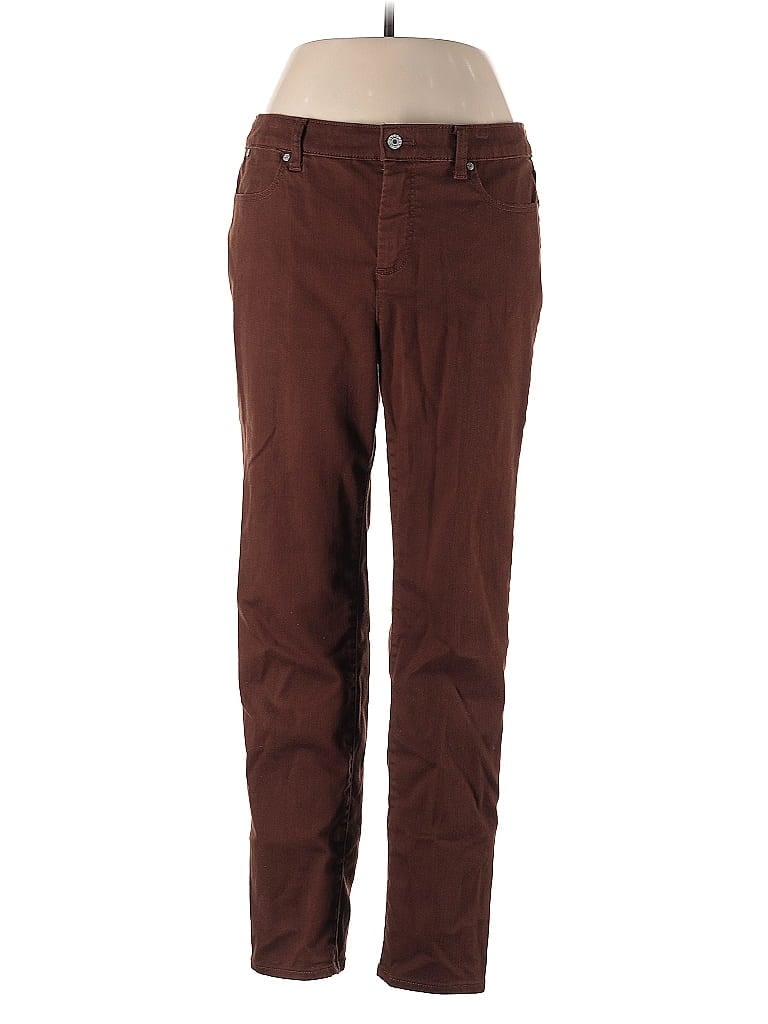 Talbots Outlet Brown Casual Pants Size 12 - photo 1