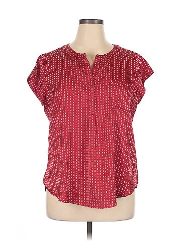 Liz Claiborne Short Sleeve Blouse (view 1)