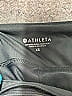 Athleta 100% Polyester Solid Black Casual Skirt Size 5 - photo 3