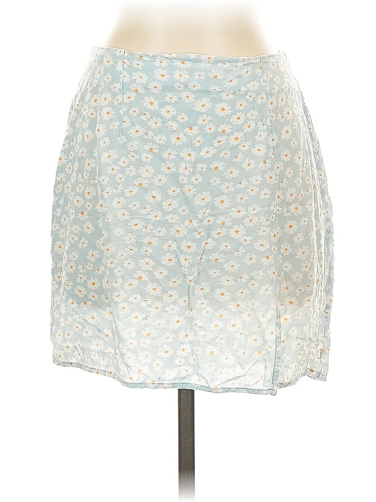 Aeropostale 100% Viscose Blue Casual Skirt Size S - photo 1