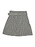 Emoda Houndstooth Gray Black Casual Skirt Size S - photo 1
