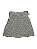 Emoda Houndstooth Gray Black Casual Skirt Size S - photo 2