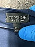 Topshop 100% Polyester Blue Sleeveless Blouse Size 6 - photo 7
