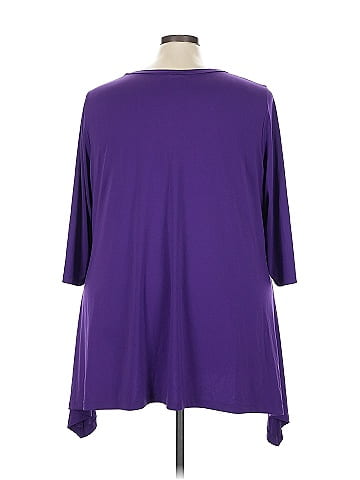 Woman Within 3/4 Sleeve Top (view 2)