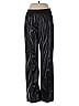 Calvin Klein 100% Polyurethane Metallic Black Casual Pants Size XS - photo 1