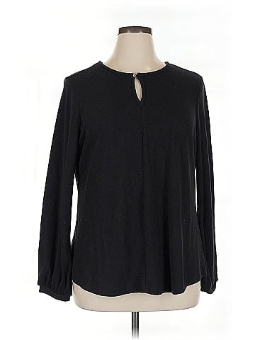 Liz Claiborne Long Sleeve Top (view 1)