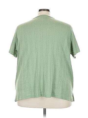 Woman Within Short Sleeve Blouse (view 2)