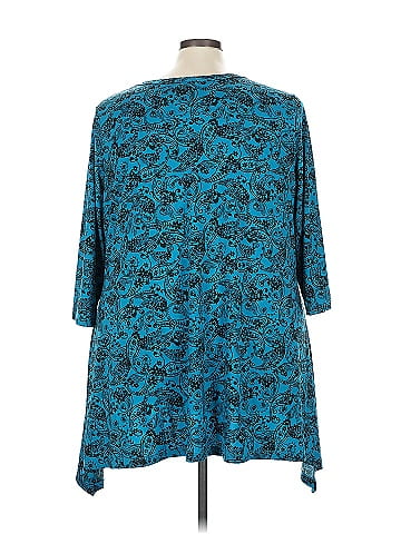 Woman Within 3/4 Sleeve Blouse (view 2)
