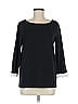 Talbots Outlet 100% Cotton Black 3/4 Sleeve Top Size M - photo 1