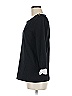 Talbots Outlet 100% Cotton Black 3/4 Sleeve Top Size M - photo 4