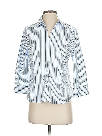 Anne Klein 3/4 Sleeve Button-Down Shirt (view 1)