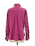 Ann Taylor LOFT 100% Polyester Burgundy Long Sleeve Blouse Size S - photo 2