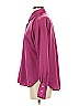 Ann Taylor LOFT 100% Polyester Burgundy Long Sleeve Blouse Size S - photo 4