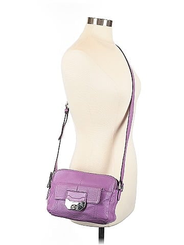 B Makowsky Leather Crossbody Bag (view 2)