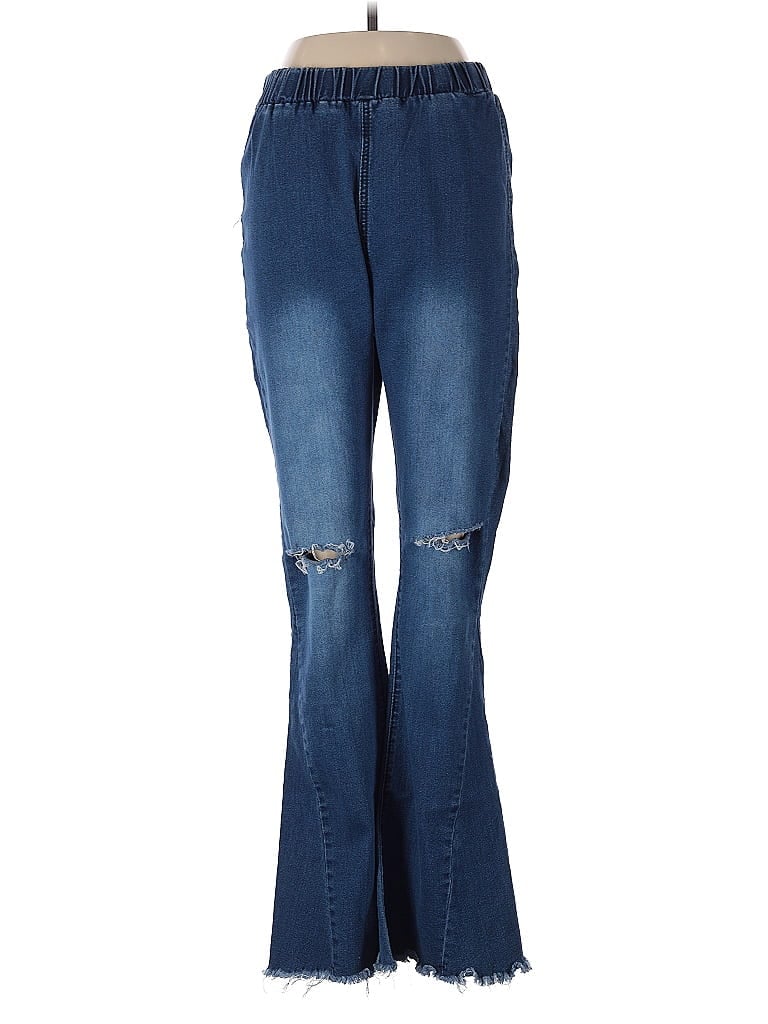 Pre-owned Anna-kaci Jeans In Blue