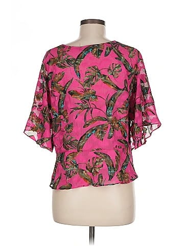 Marc New York Andrew Marc Short Sleeve Blouse (view 2)