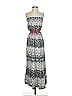 Speechless 100% Rayon Chevron-herringbone Gray Casual Dress Size S - photo 1
