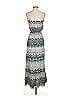 Speechless 100% Rayon Chevron-herringbone Gray Casual Dress Size S - photo 2