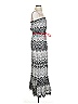 Speechless 100% Rayon Chevron-herringbone Gray Casual Dress Size S - photo 3