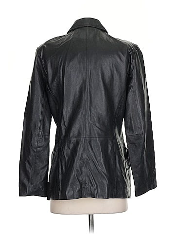 Alfani Faux Leather Jacket (view 2)