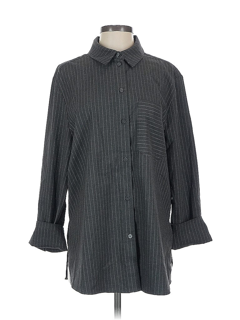 Pre-owned Ideology Coat In Gray