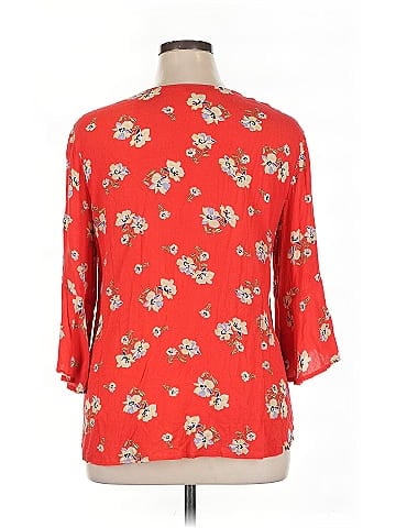 Democracy 3/4 Sleeve Blouse (view 2)