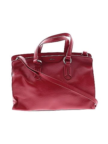 Lauren by Ralph Lauren Leather Satchel (view 1)