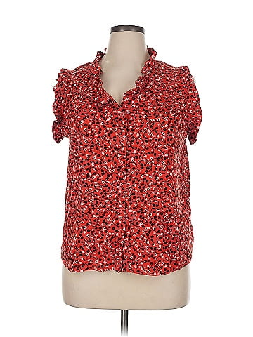 Who What Wear Short Sleeve Blouse (view 1)