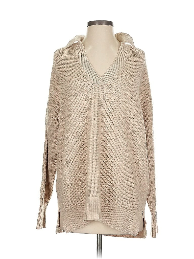 Pre-owned Aerie Pullover Sweater In Brown
