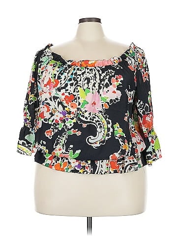 Lauren by Ralph Lauren 3/4 Sleeve Blouse (view 1)