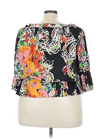 Lauren by Ralph Lauren 3/4 Sleeve Blouse (view 2)