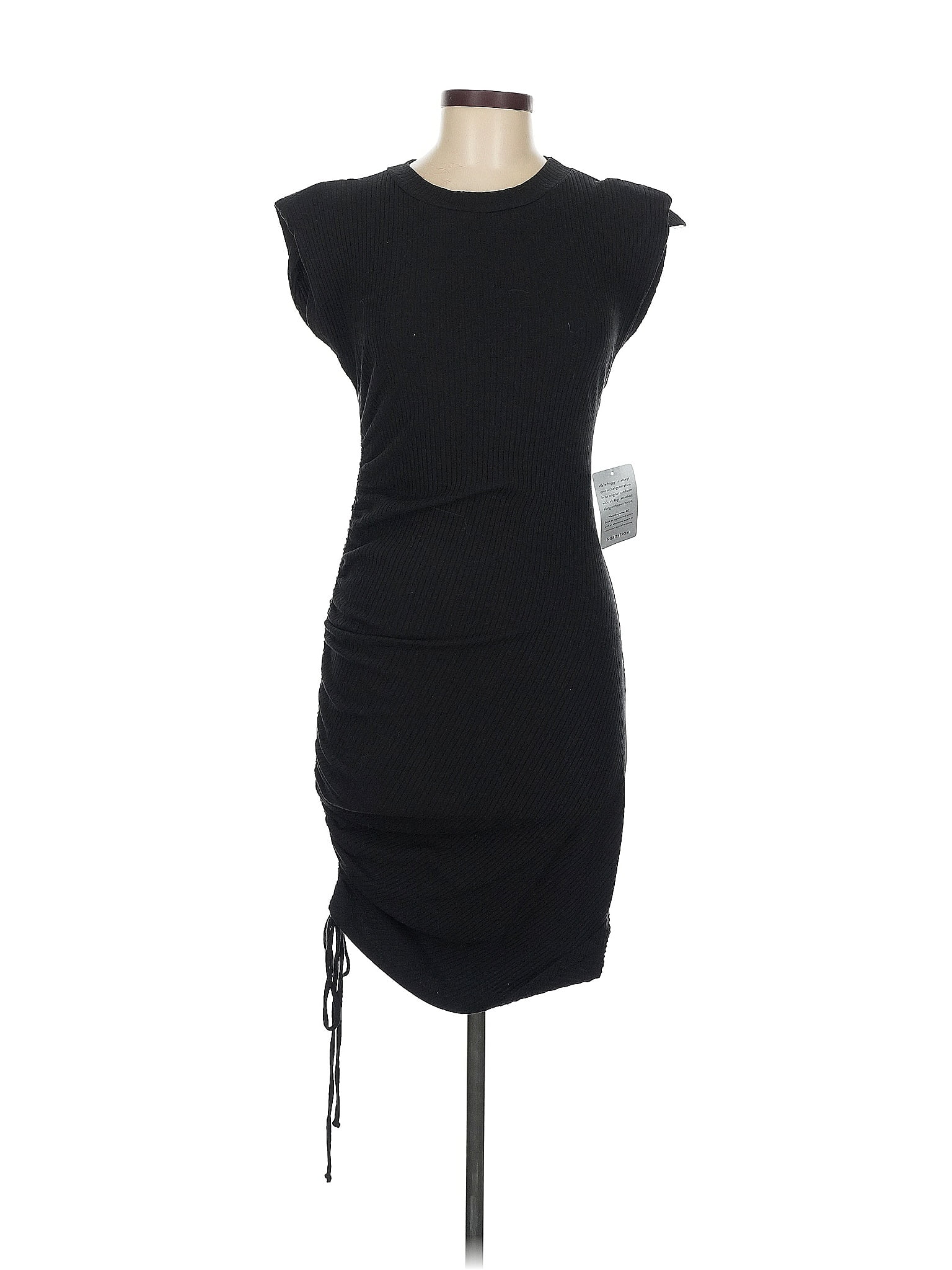 Lush Solid Black Cocktail Dress Size M