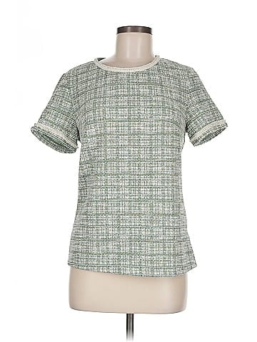 Allegra K Short Sleeve Blouse (view 1)