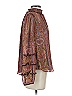 Ann Taylor Paisley Brown Red Long Sleeve Blouse Size S - photo 3