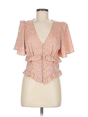 ASTR The Label Short Sleeve Blouse (view 1)