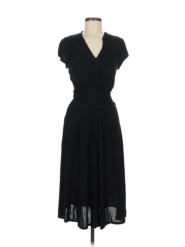 David Meister 100% Rayon Black Cocktail Dress Size M - photo 1