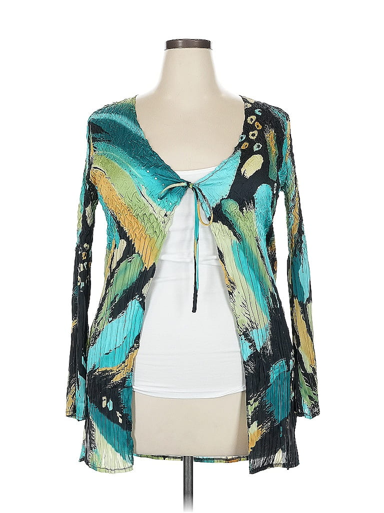 Alberto Makali Teal Green Kimono Size XXL (estimated) - photo 1