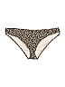 Shade & Shore Animal Print Gold Swimsuit Bottoms Size M - photo 1