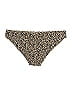 Shade & Shore Animal Print Gold Swimsuit Bottoms Size M - photo 2