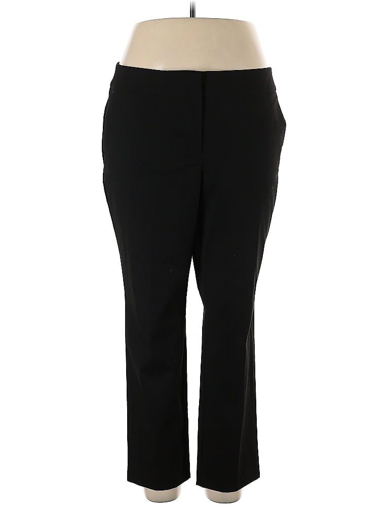 Pre-owned Ann Taylor Factory Dress Pants In Black