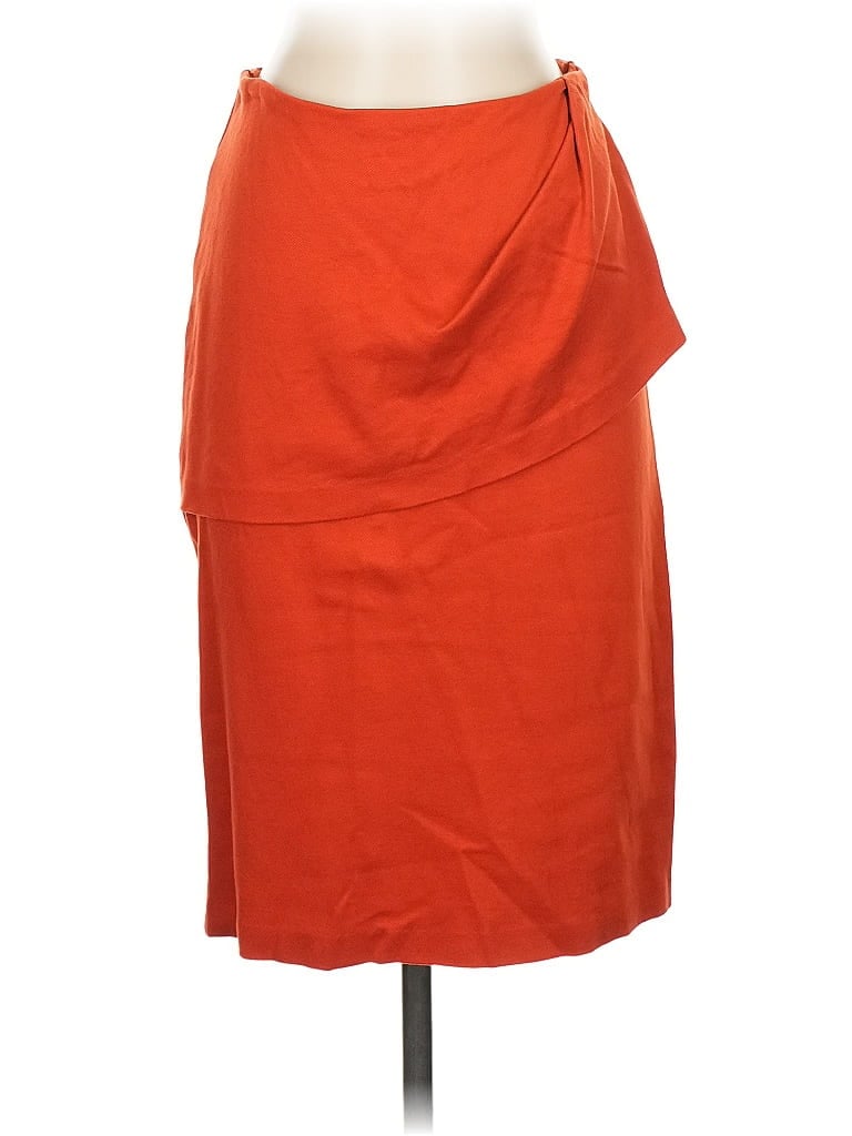 Pre-owned Cabi Casual Skirt In Orange