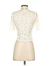 BHLDN Ivory Short Sleeve Top Size S - photo 2