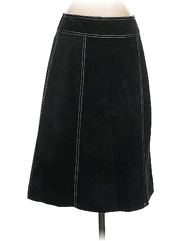 Theory Leather Skirt (view 2)