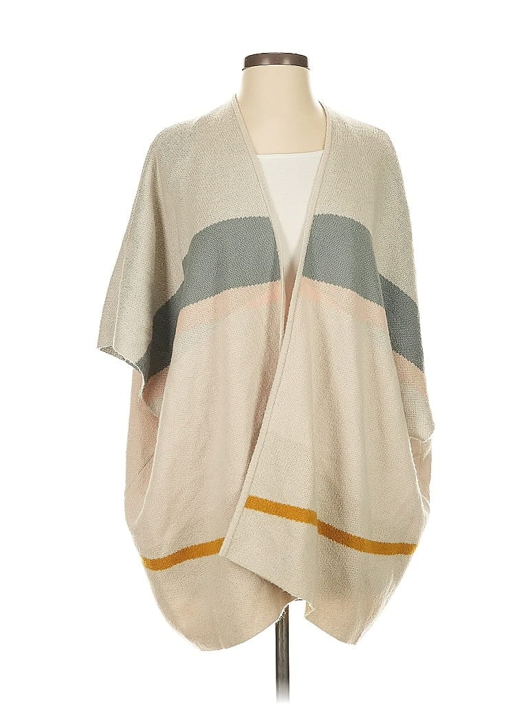 Pre-owned Ann Taylor Loft Kimono In Brown