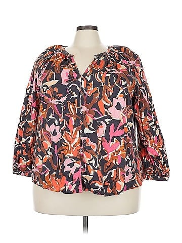 Nic + Zoe 3/4 Sleeve Blouse (view 1)