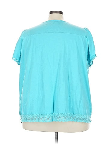 Woman Within Short Sleeve Blouse (view 2)