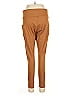 Lou & Grey Solid Color Block Brown Tan Active Pants Size L - photo 2