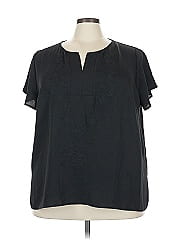 Liz Claiborne Career Short Sleeve Blouse