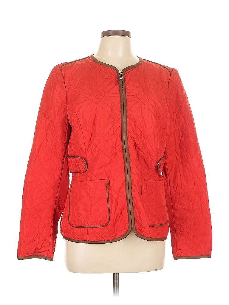 Pre-owned Charter Club Jacket In Red